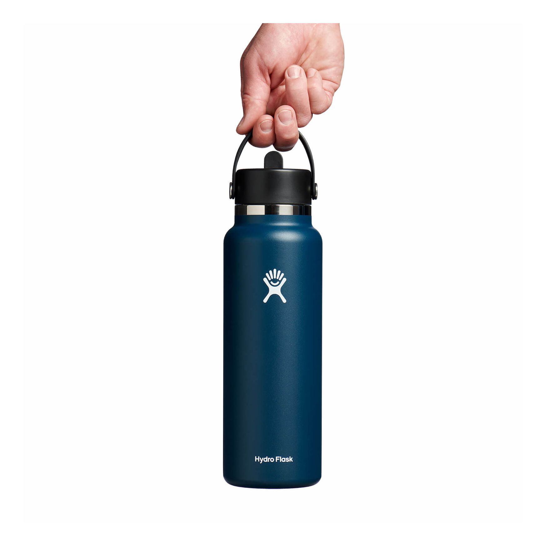 Hydro Flask 40 oz Wide Mouth with Flex Straw Cap Indigo | PGBR-24646625