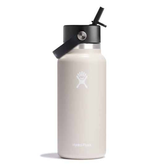 Hydro Flask 32 oz Wide Mouth with Flex Straw Cap Oat | TAJL-81634416