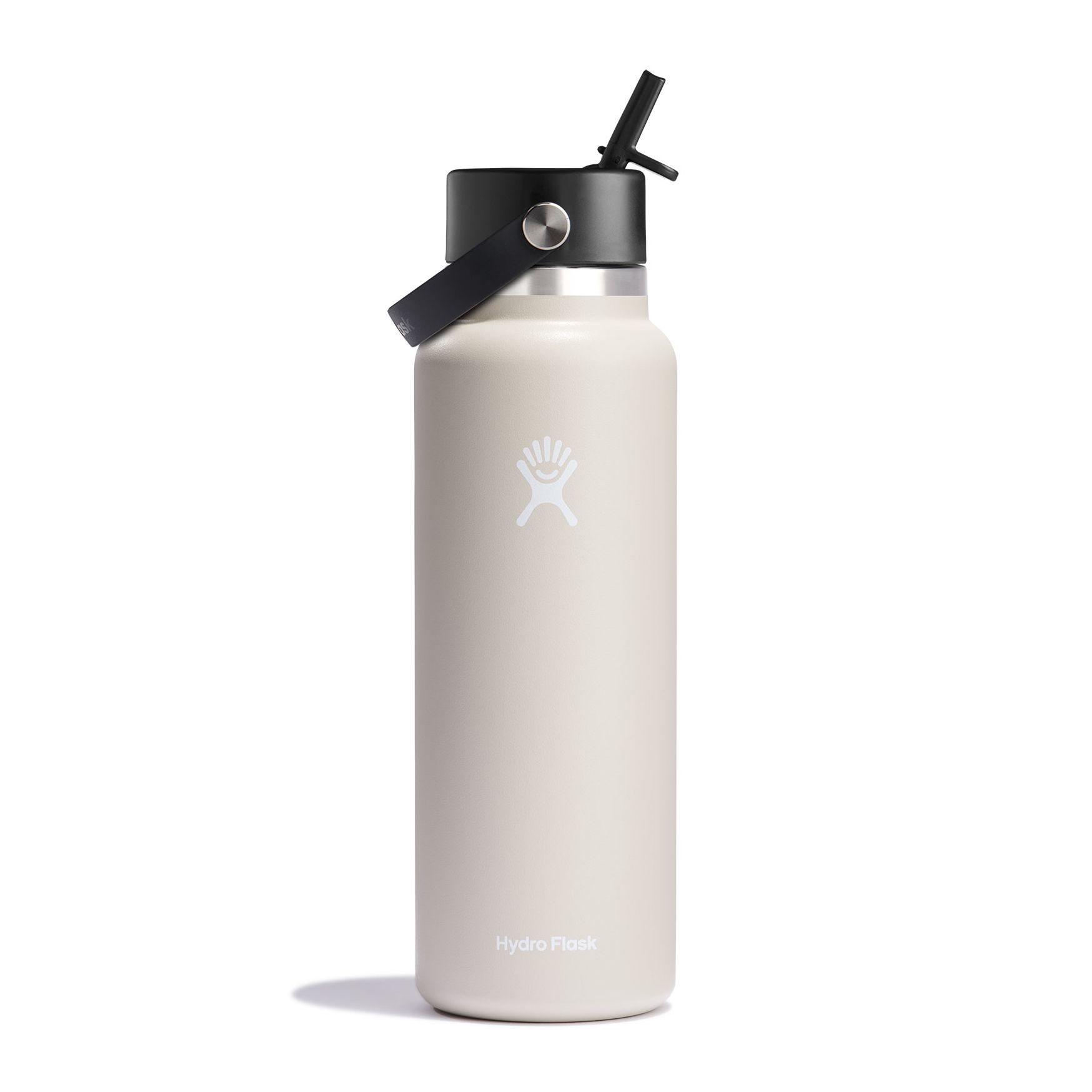 Hydro Flask 40 oz Wide Mouth with Flex Straw Cap Oat | DQWJ-61761790