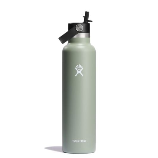 Hydro Flask 24 oz Standard Mouth with Flex Straw Cap Agave | JAMH-46563920