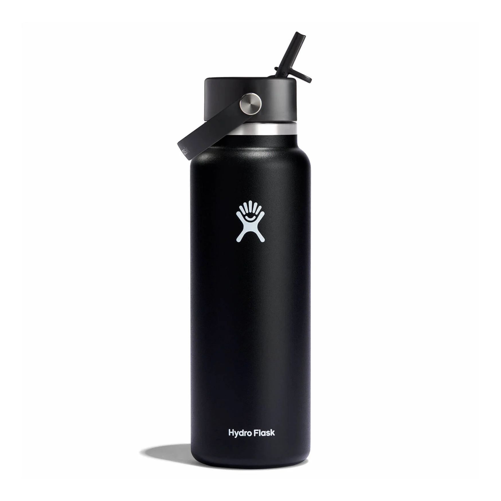 Hydro Flask 40 oz Wide Mouth with Flex Straw Cap Noir | BNLM-29099690