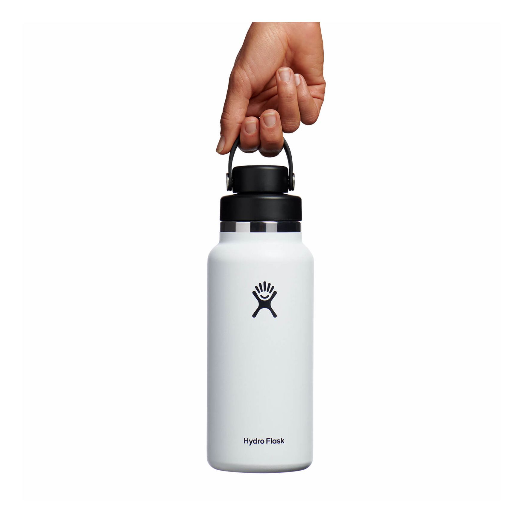 Hydro Flask 32 oz Wide Mouth with Flex Chug Cap Blanche | KNYI-51076803