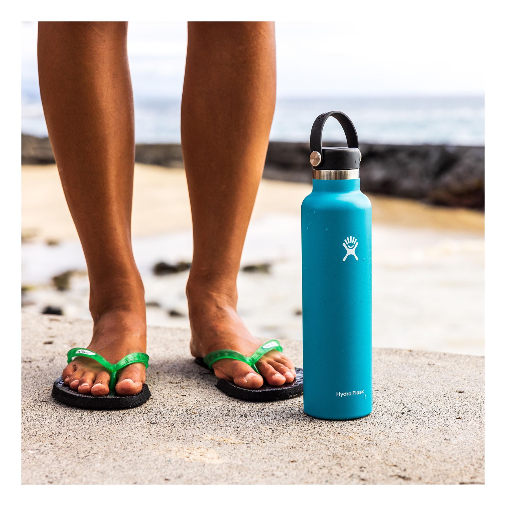 Hydro Flask Standard Mouth Flex Cap Noir | AVDR-80327644