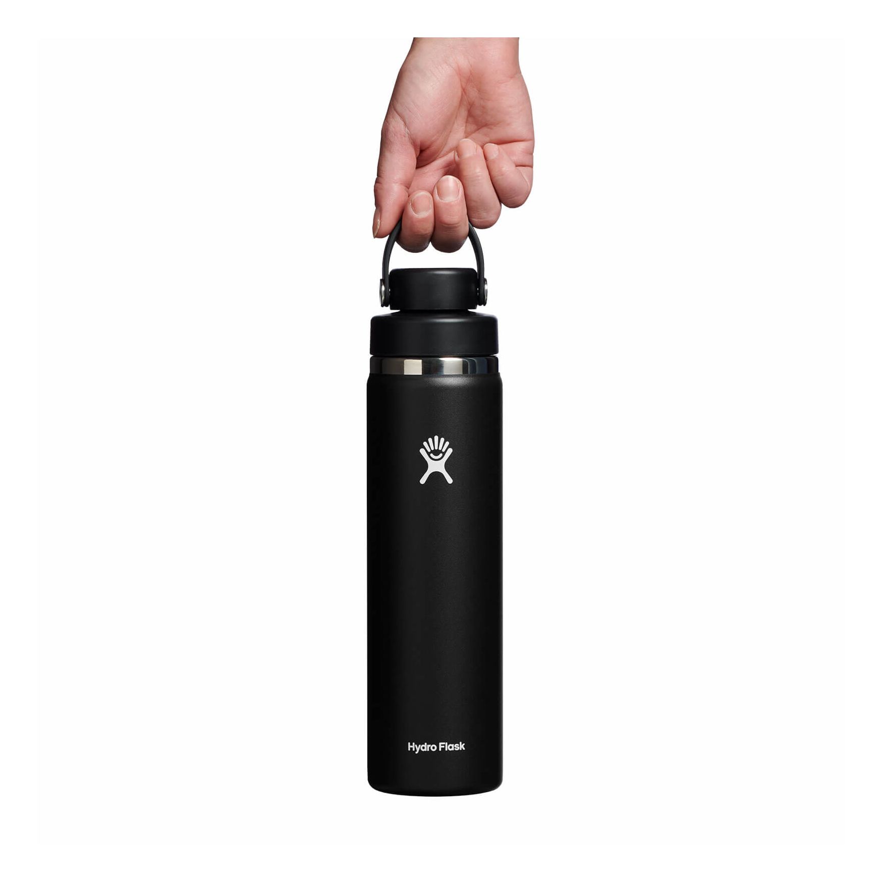 Hydro Flask 24 oz Wide Mouth with Flex Chug Cap Noir | FWOM-73073257