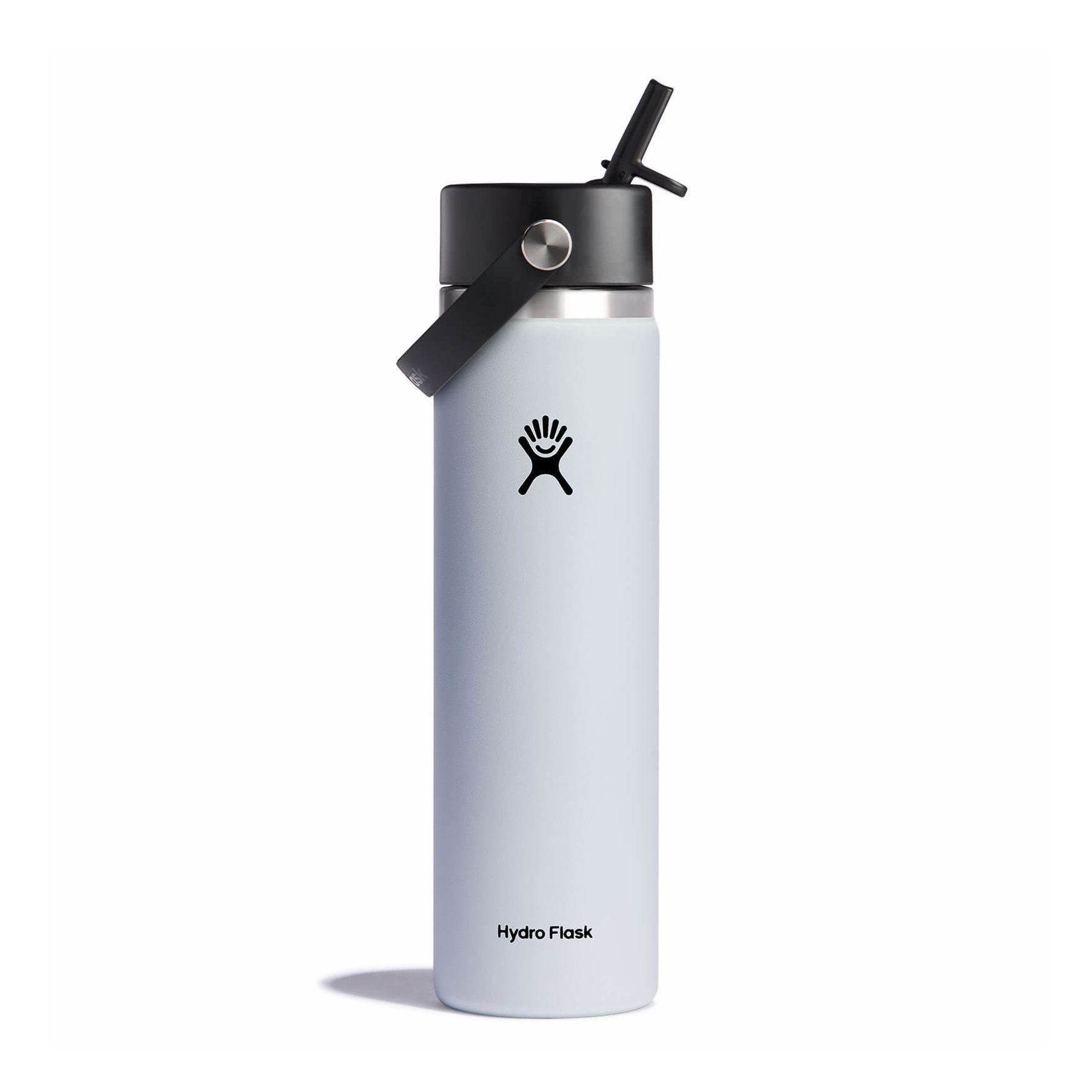 Hydro Flask 24 oz Wide Mouth with Flex Straw Cap Blanche | VIYC-47971157