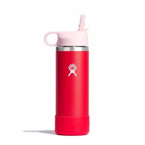 Hydro Flask 18 oz Kids Wide Mouth w/ Straw Cap Goji | YZCZ-25359731