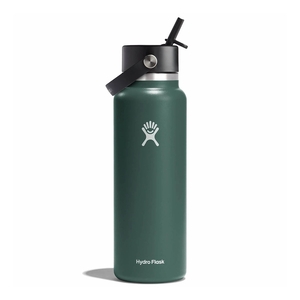 Hydro Flask 40 oz Wide Mouth with Flex Straw Cap Fir | XPOG-42996978