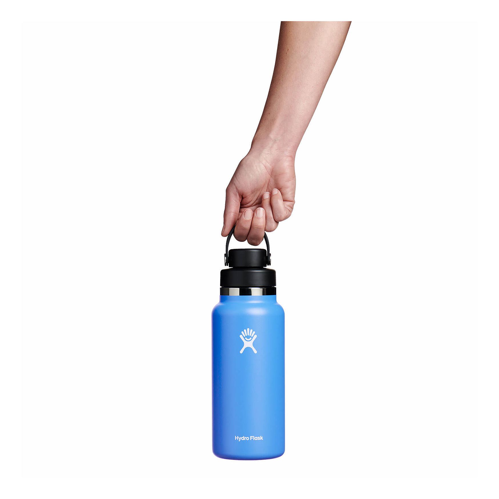 Hydro Flask 32 oz Wide Mouth with Flex Chug Cap Cascade | XOQR-02892559