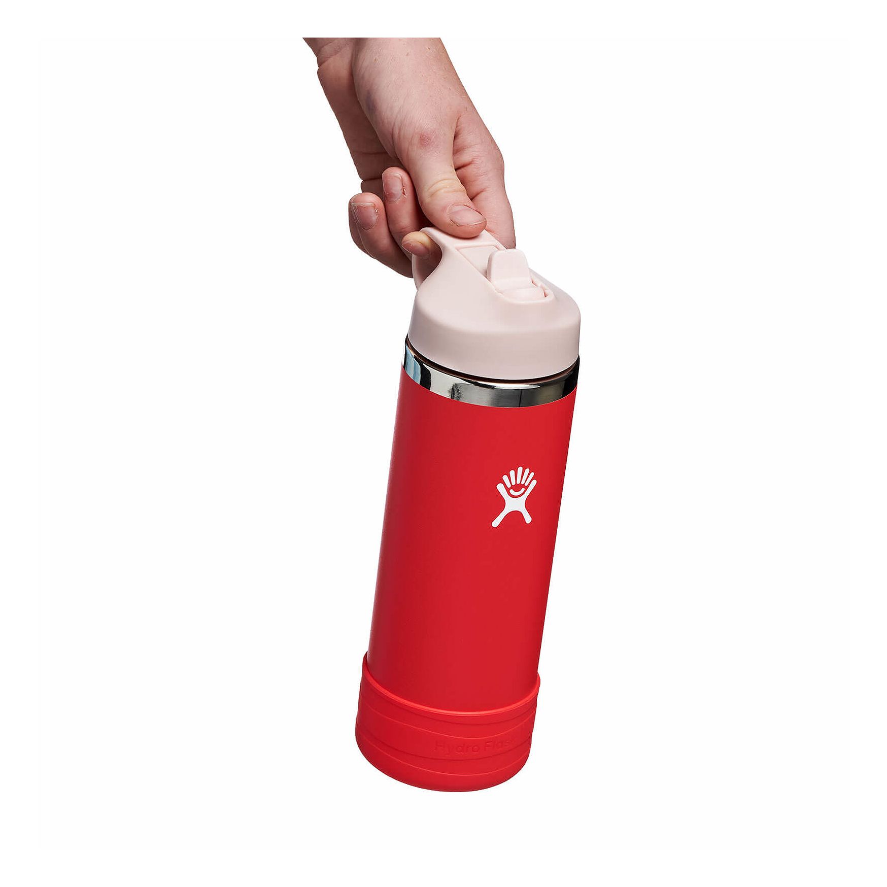 Hydro Flask 18 oz Kids Wide Mouth w/ Straw Cap Goji | YZCZ-25359731