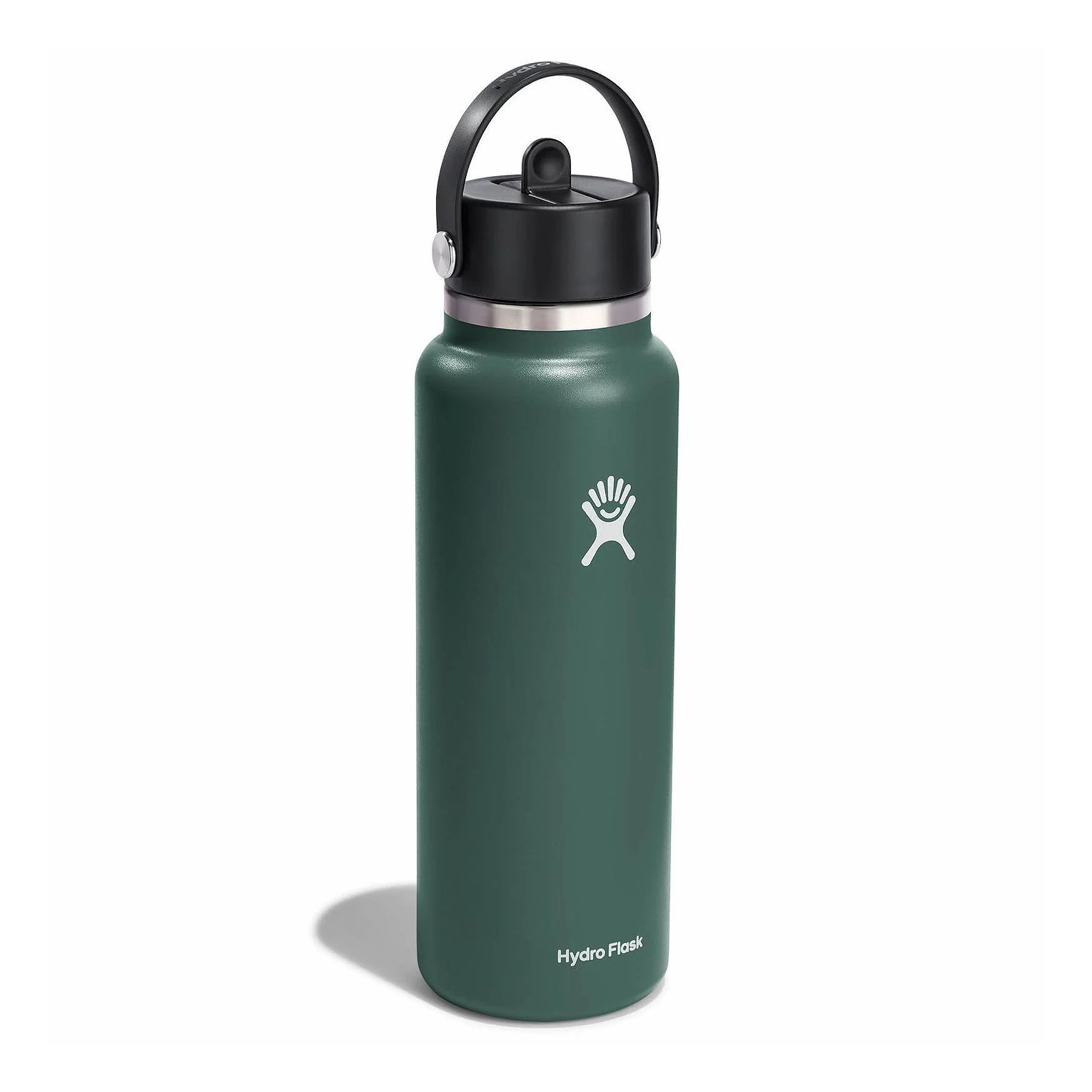 Hydro Flask 40 oz Wide Mouth with Flex Straw Cap Fir | XPOG-42996978