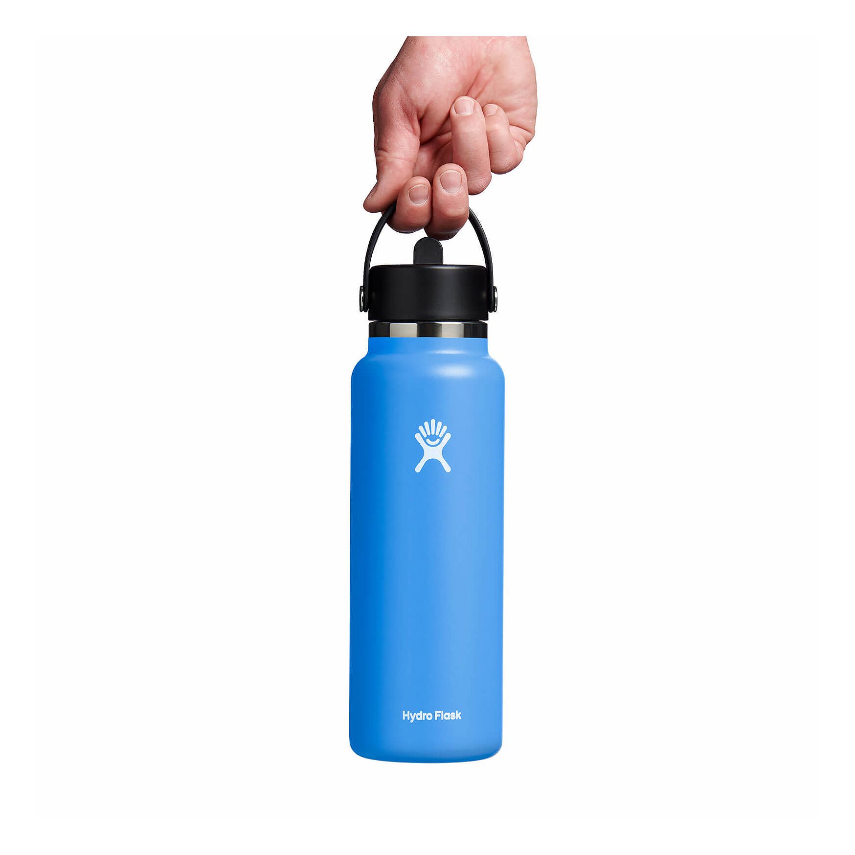 Hydro Flask 40 oz Wide Mouth with Flex Straw Cap Cascade | FVNX-75977549