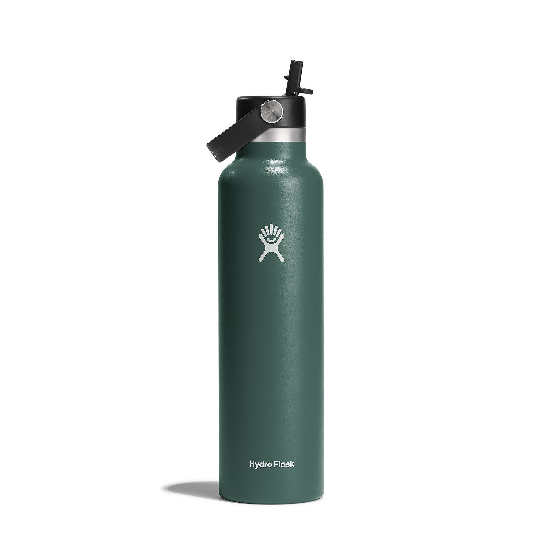 Hydro Flask 24 oz Standard Mouth with Flex Straw Cap Fir | BLKN-14516516