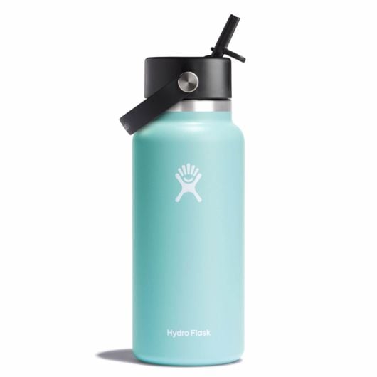 Hydro Flask 32 oz Wide Mouth with Flex Straw Cap Dew | AVTK-84793203