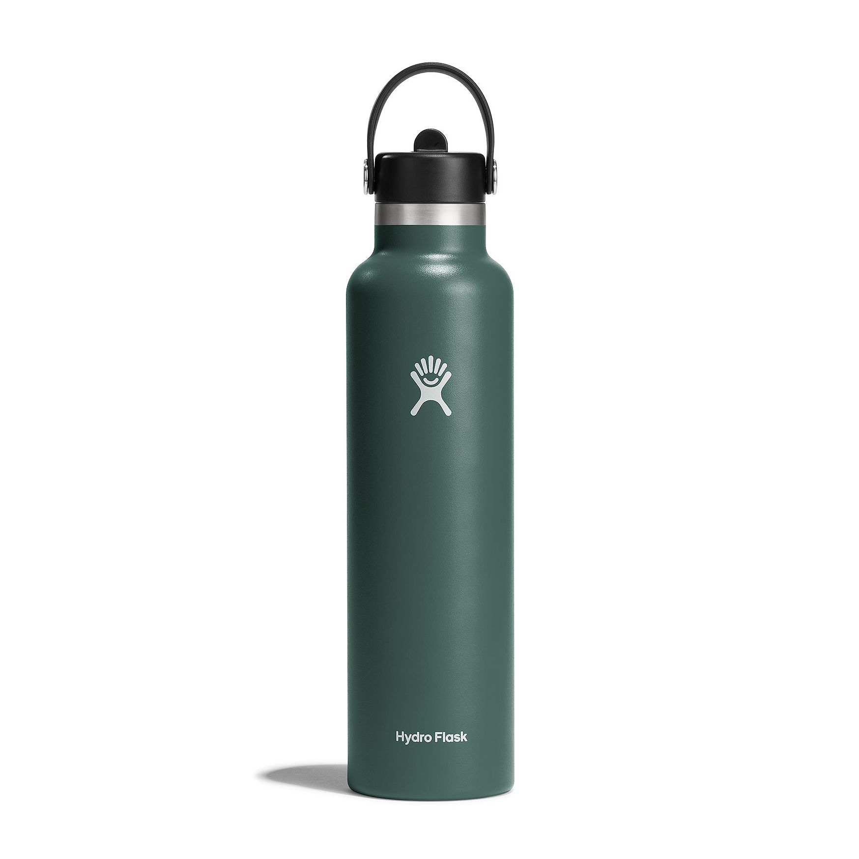 Hydro Flask 24 oz Standard Mouth with Flex Straw Cap Fir | BLKN-14516516