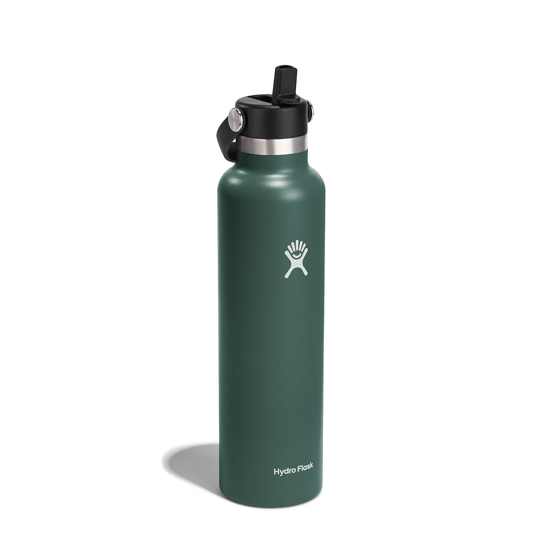 Hydro Flask 24 oz Standard Mouth with Flex Straw Cap Fir | BLKN-14516516