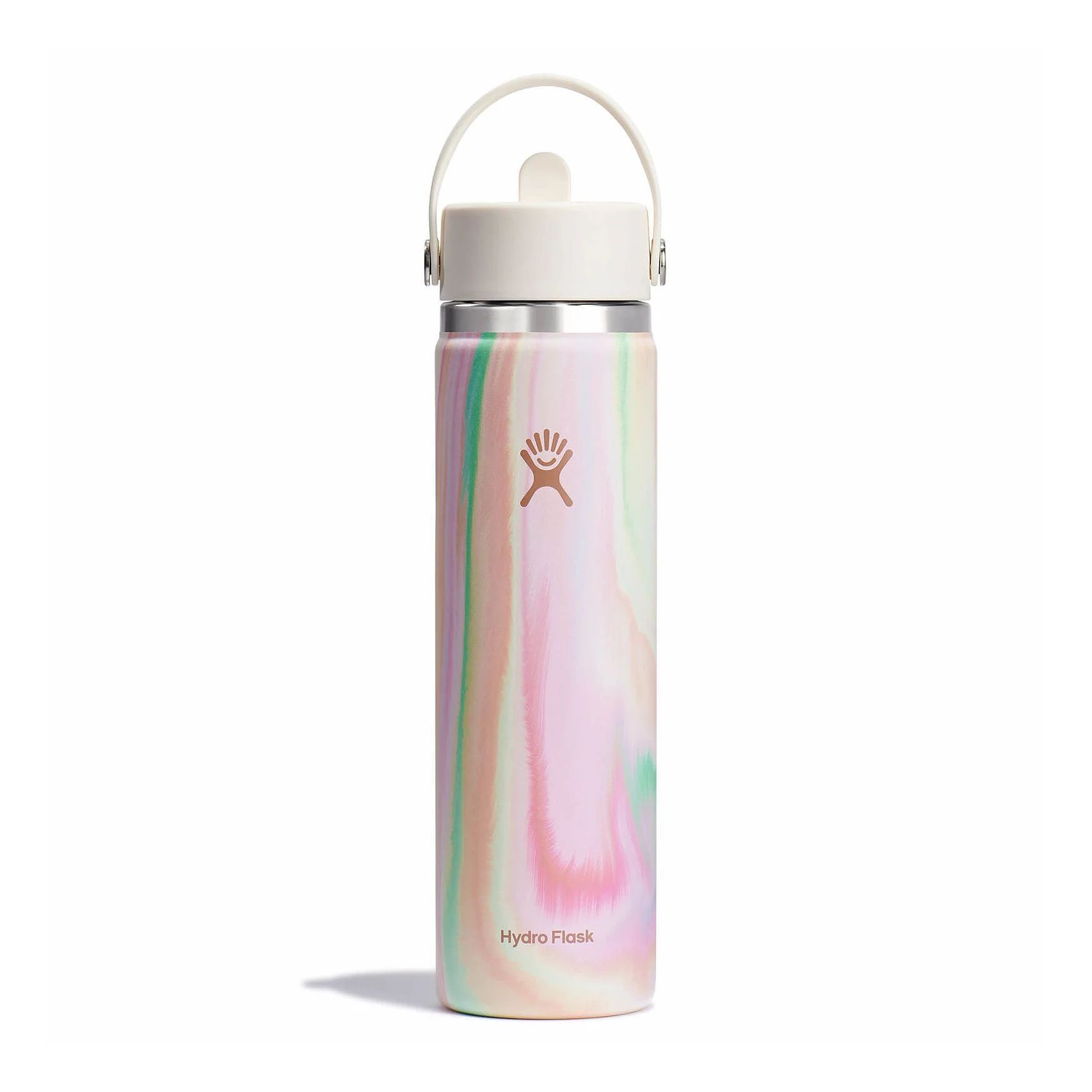 Hydro Flask 24 oz Wide Mouth with Flex Straw Cap Sugar Crush | ZDIL-96761336