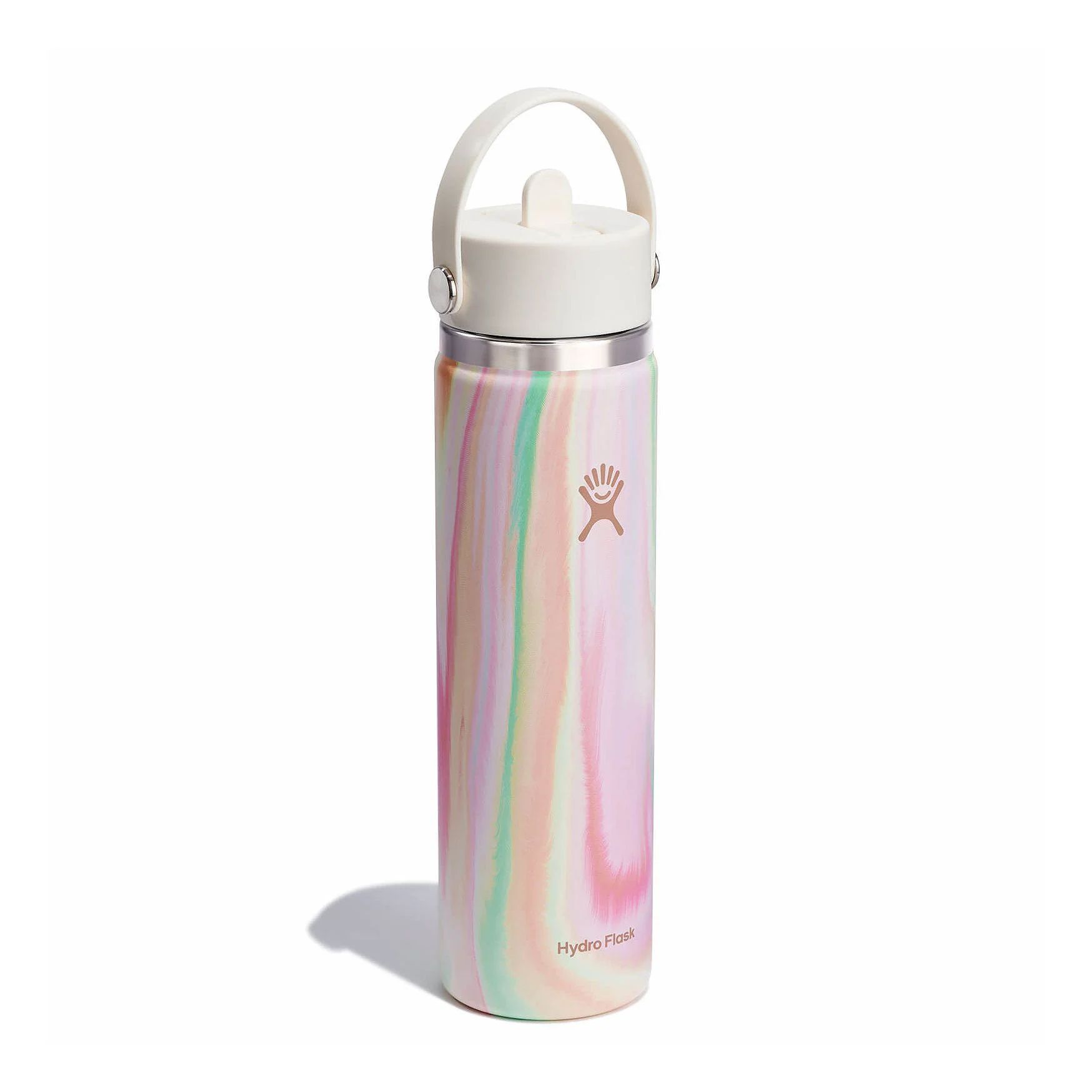 Hydro Flask 24 oz Wide Mouth with Flex Straw Cap Sugar Crush | ZDIL-96761336