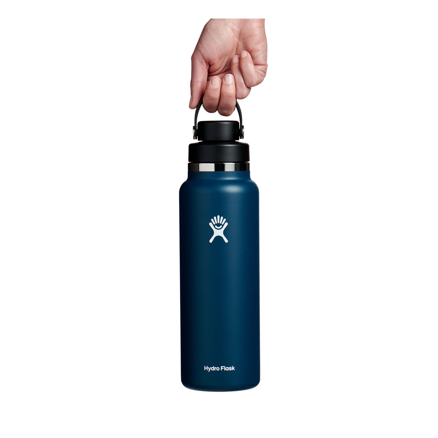 Hydro Flask 40 oz Wide Mouth with Flex Chug Cap Indigo | BZXE-14801547