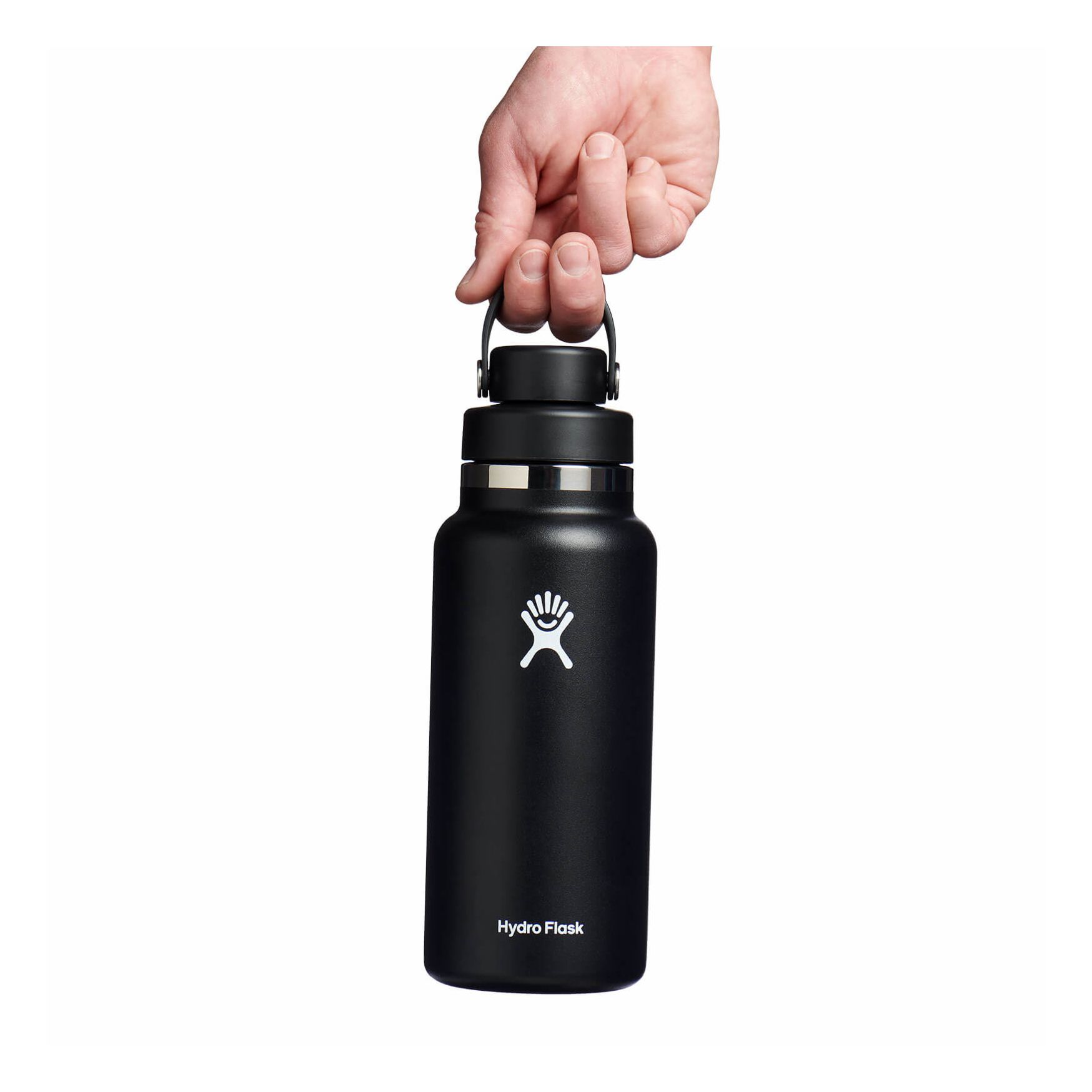 Hydro Flask 32 oz Wide Mouth with Flex Chug Cap Noir | HXWK-26977730