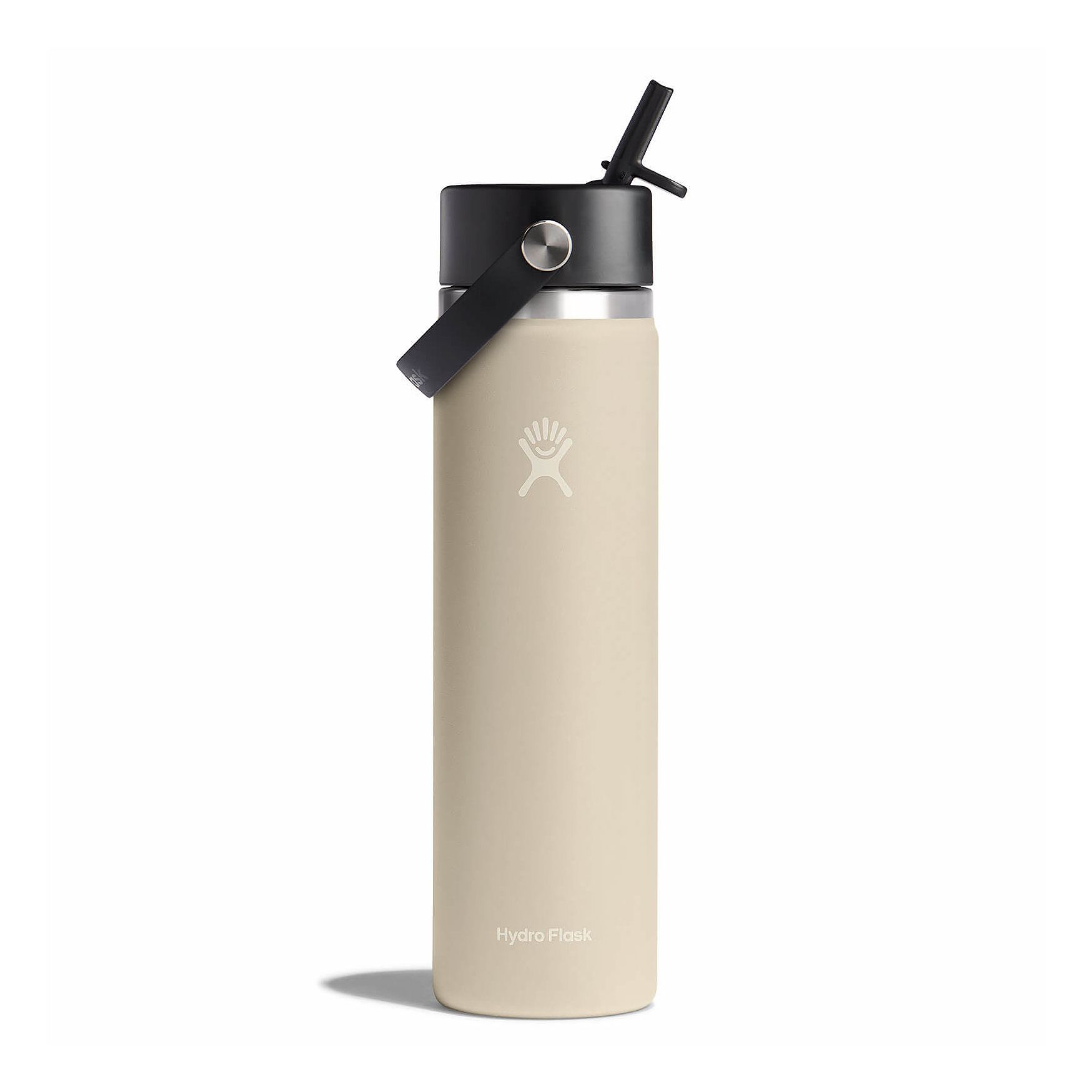 Hydro Flask 24 oz Wide Mouth with Flex Straw Cap Oat | HFLM-43620030