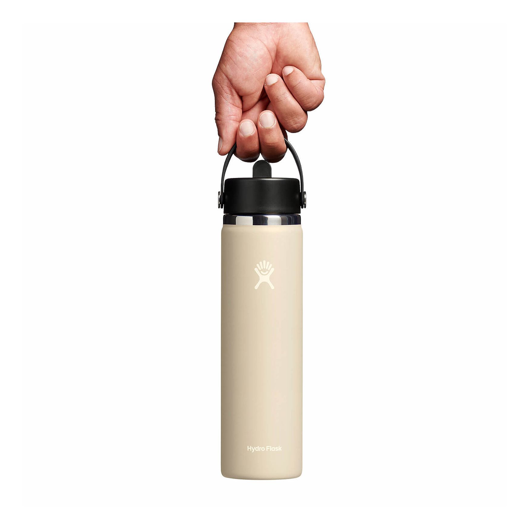 Hydro Flask 24 oz Wide Mouth with Flex Straw Cap Oat | HFLM-43620030