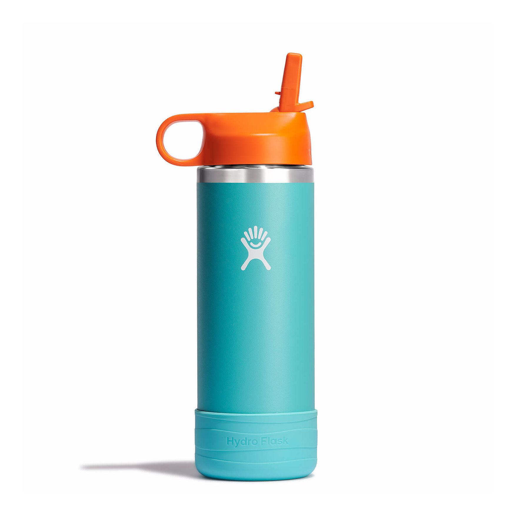 Hydro Flask 18 oz Kids Wide Mouth w/ Straw Cap Seaspray | SROF-90507537