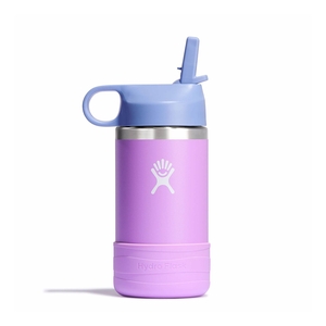 Hydro Flask 12 oz Kids Wide Mouth w/ Straw Cap Anemone | AADQ-93151932