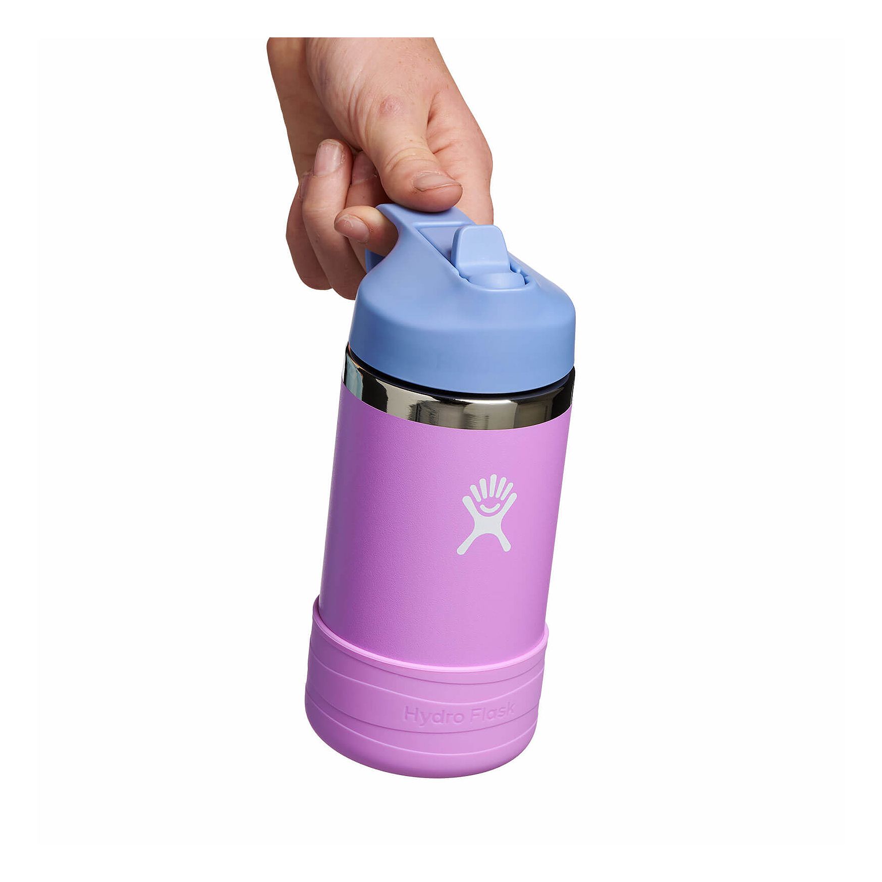 Hydro Flask 12 oz Kids Wide Mouth w/ Straw Cap Anemone | AADQ-93151932