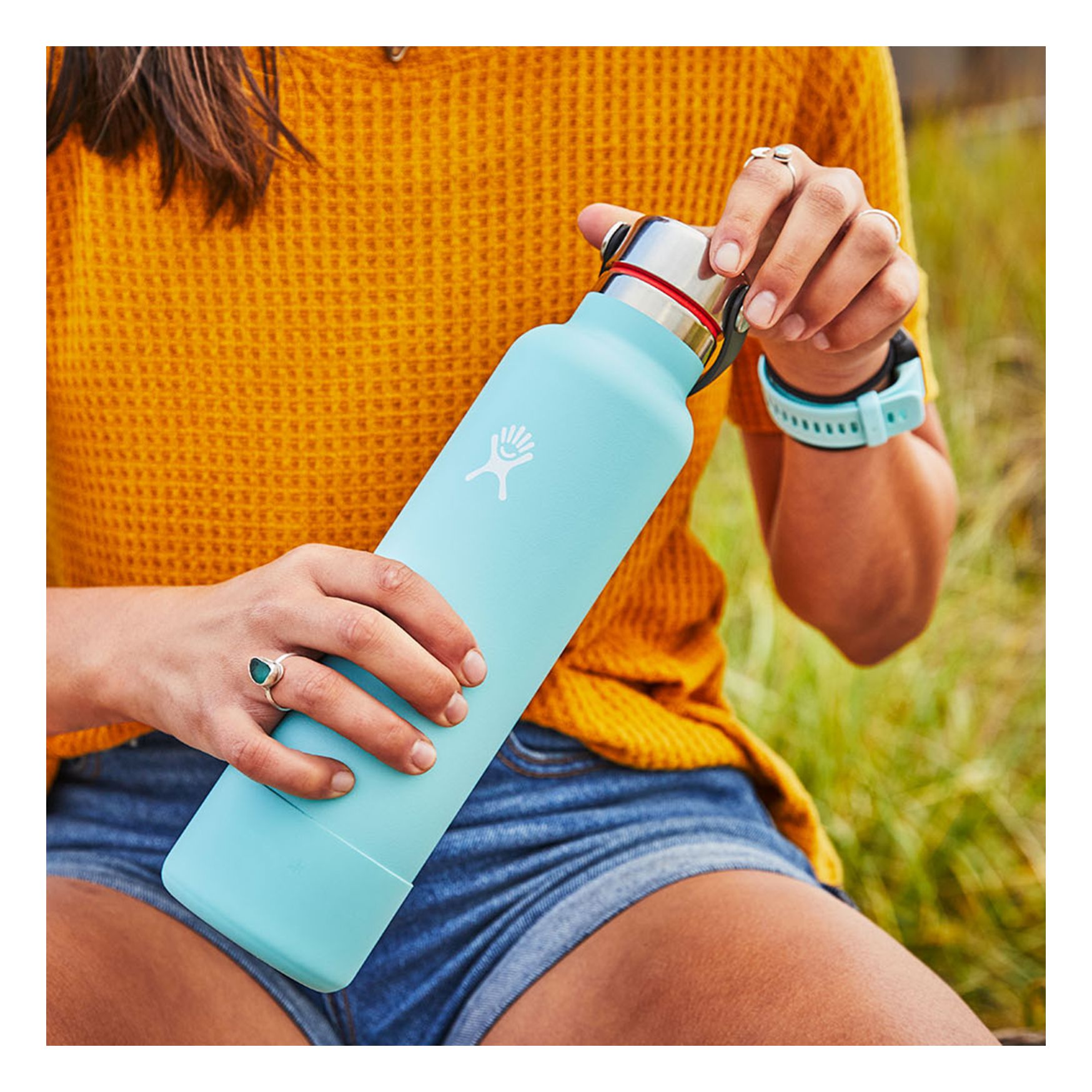 Hydro Flask Standard Mouth Flex Cap Stainless | KOSA-63234449