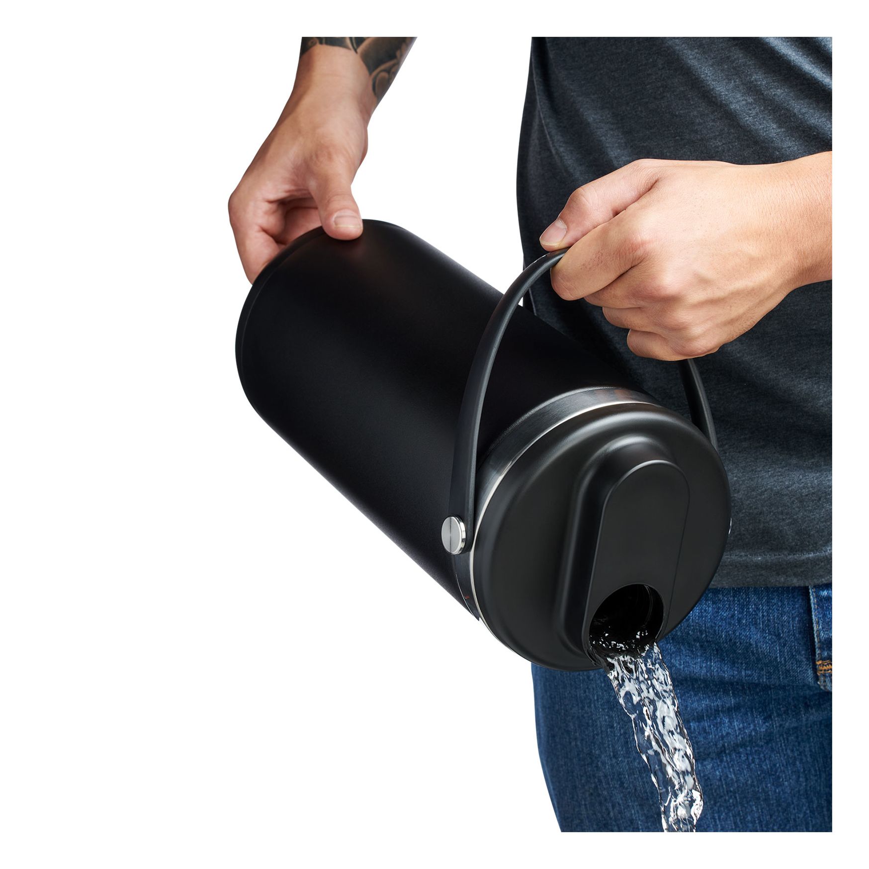 Hydro Flask 128 oz Oasis Noir | FLZN-17063476