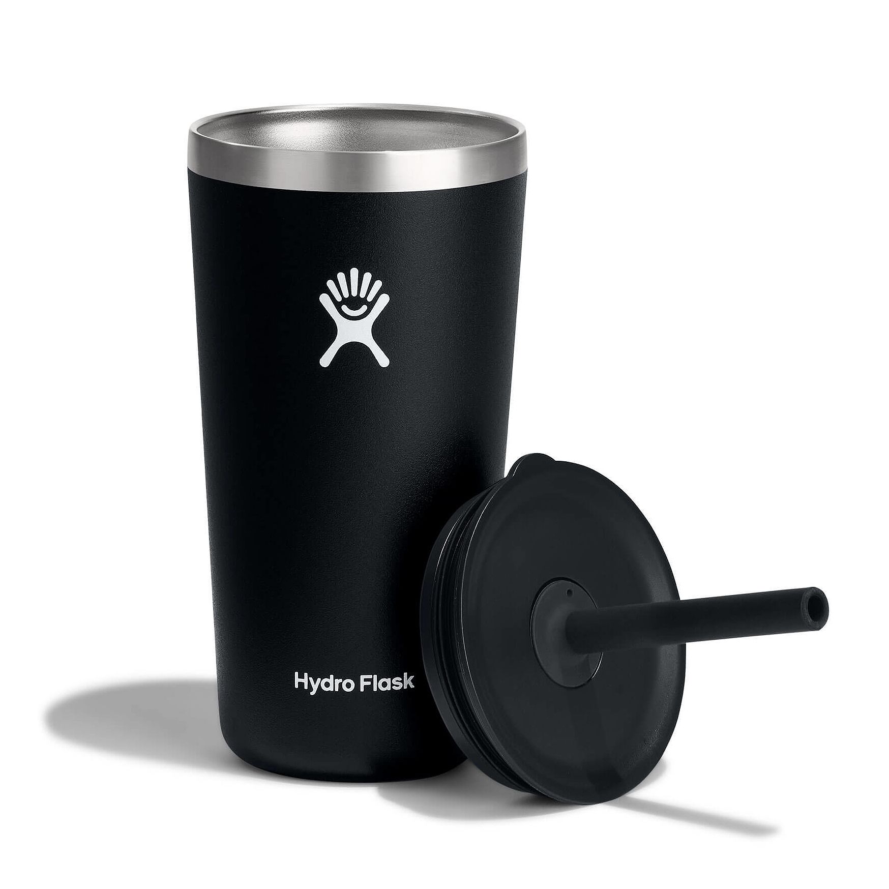 Hydro Flask 20 oz All Around? Tumbler with Straw Lid Noir | LPGS-86847080