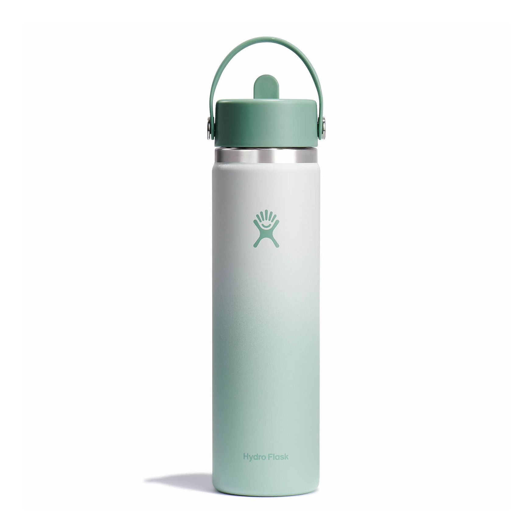 Hydro Flask 24 oz Wide Mouth with Flex Straw Cap Matcha Ombre | VXQF-56247961