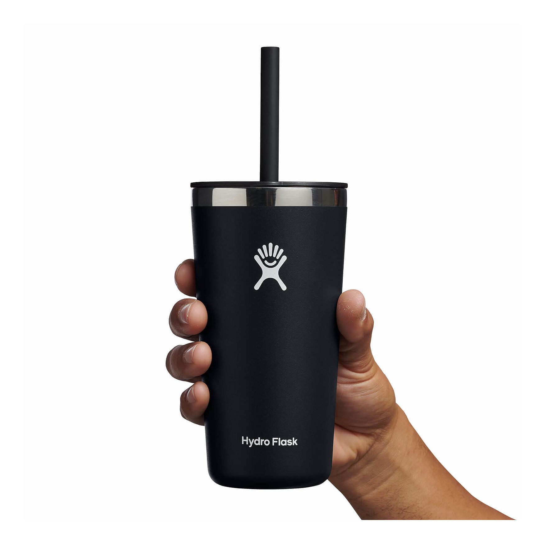 Hydro Flask 20 oz All Around? Tumbler with Straw Lid Noir | LPGS-86847080