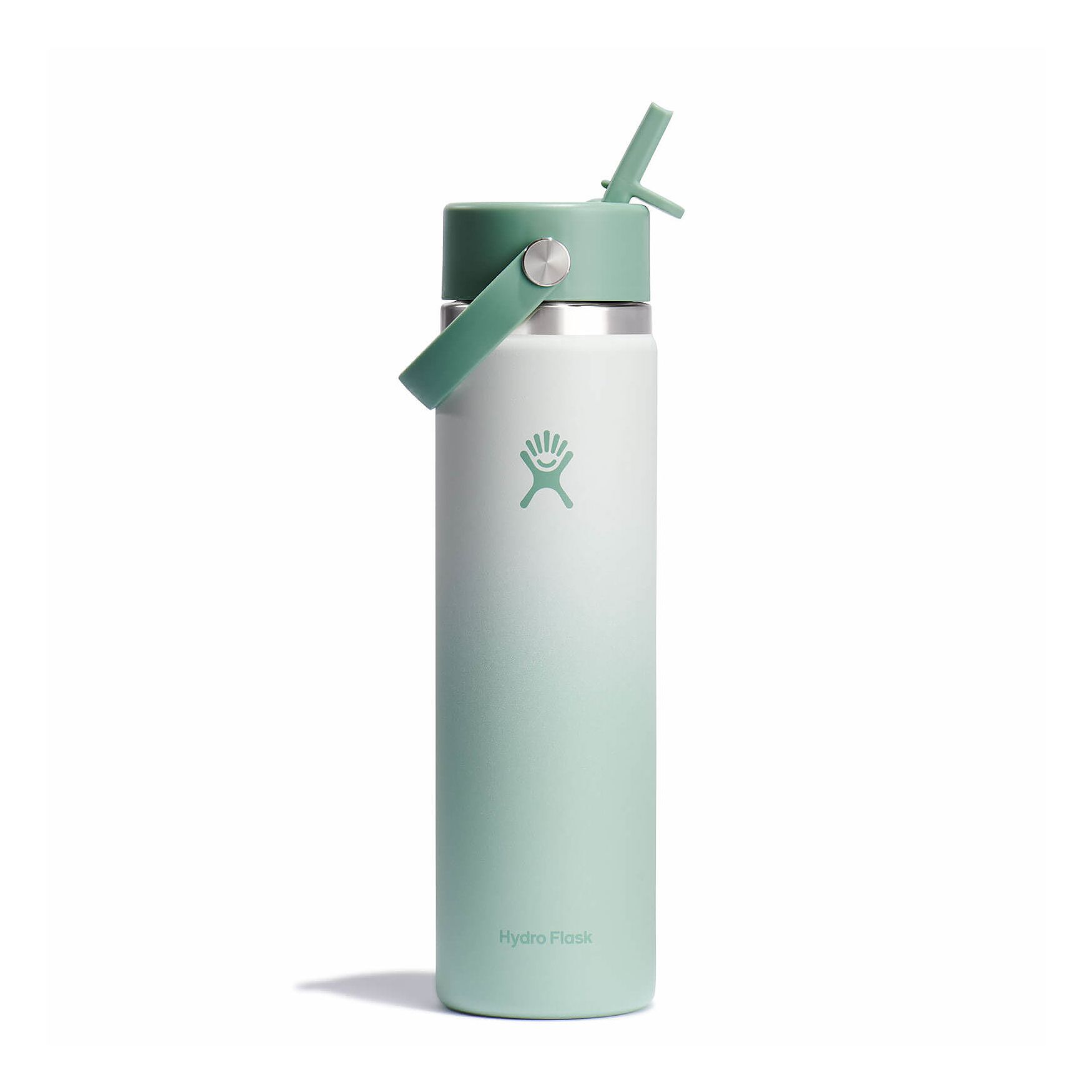 Hydro Flask 24 oz Wide Mouth with Flex Straw Cap Matcha Ombre | VXQF-56247961