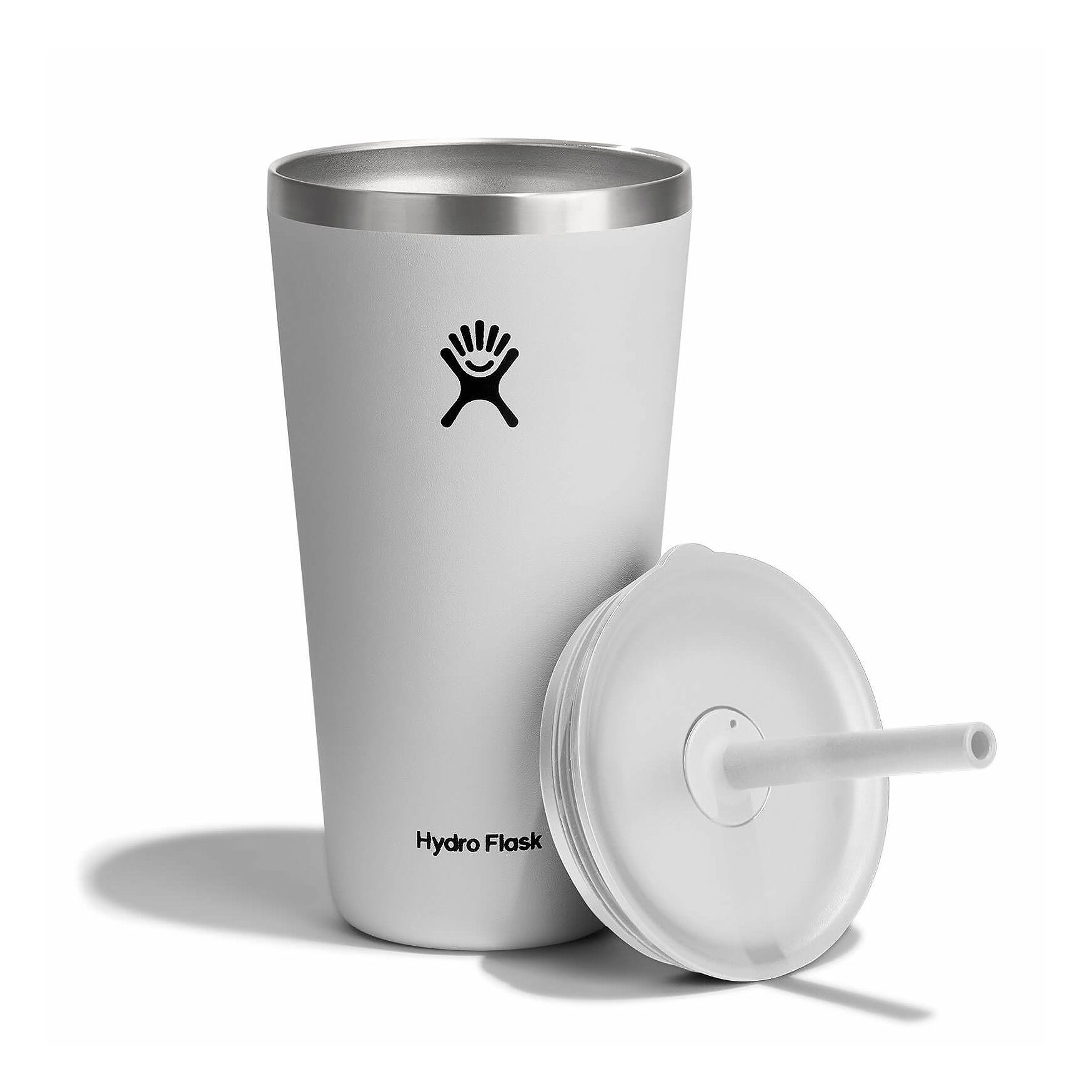 Hydro Flask 28 oz All Around? Tumbler with Straw Lid Blanche | XCQF-15034085