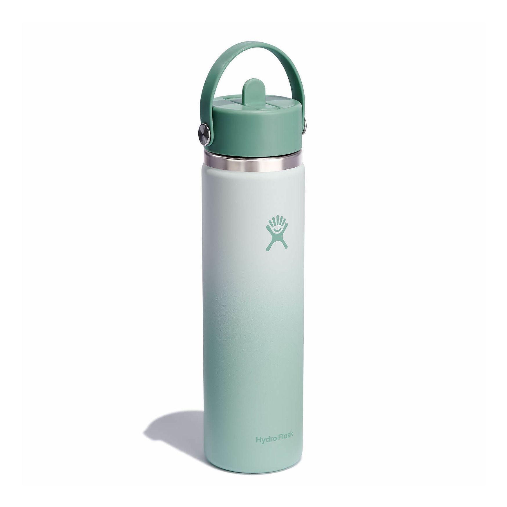 Hydro Flask 24 oz Wide Mouth with Flex Straw Cap Matcha Ombre | VXQF-56247961