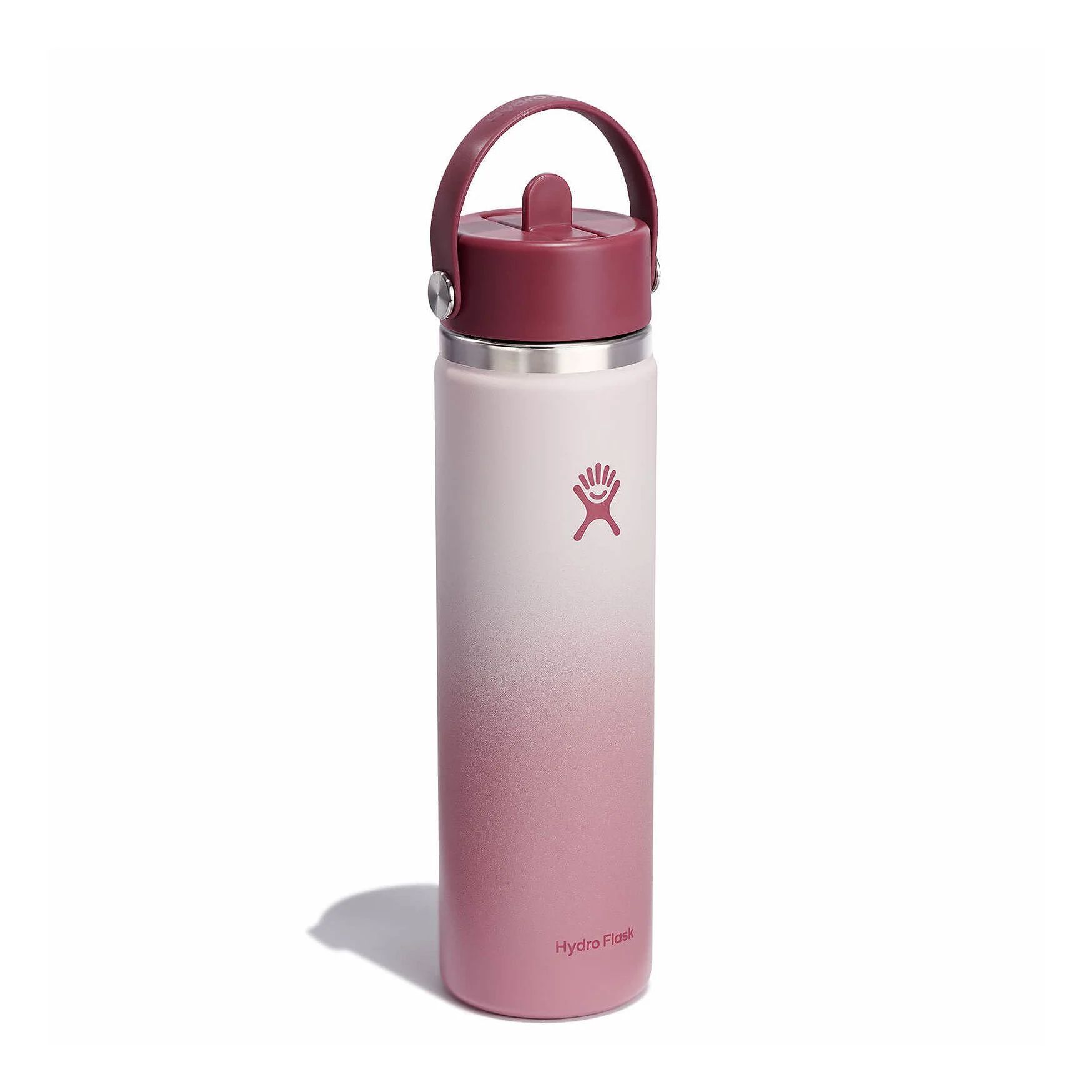 Hydro Flask 24 oz Wide Mouth with Flex Straw Cap Bayberry Ombre | XSQZ-78656854