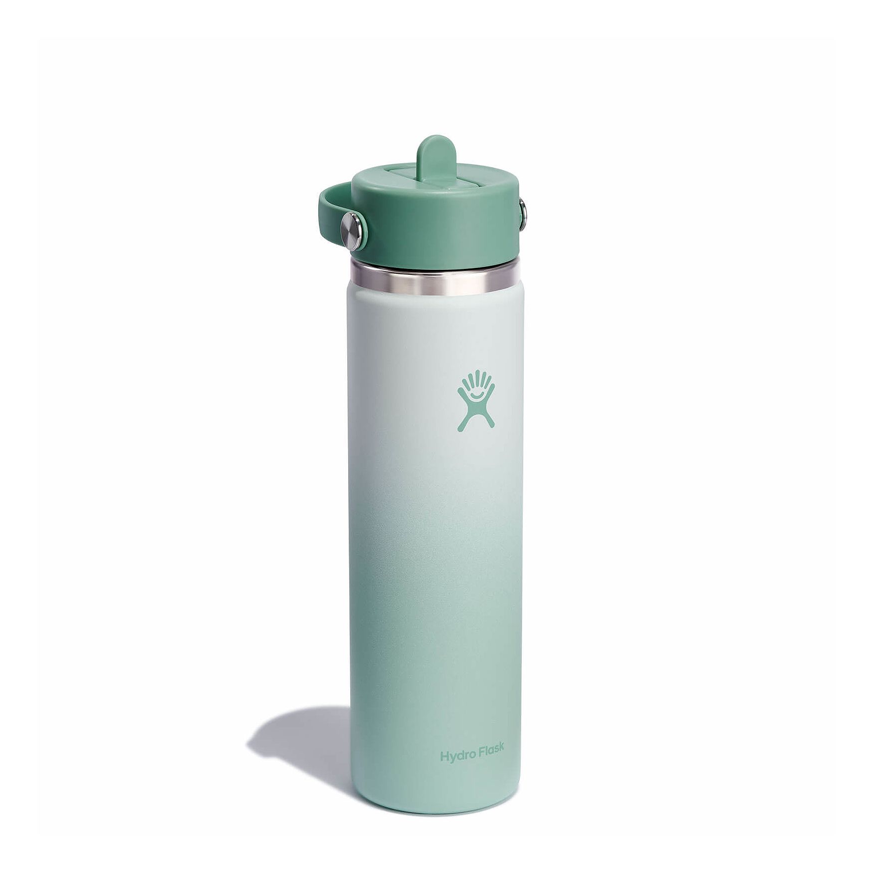 Hydro Flask 24 oz Wide Mouth with Flex Straw Cap Matcha Ombre | VXQF-56247961