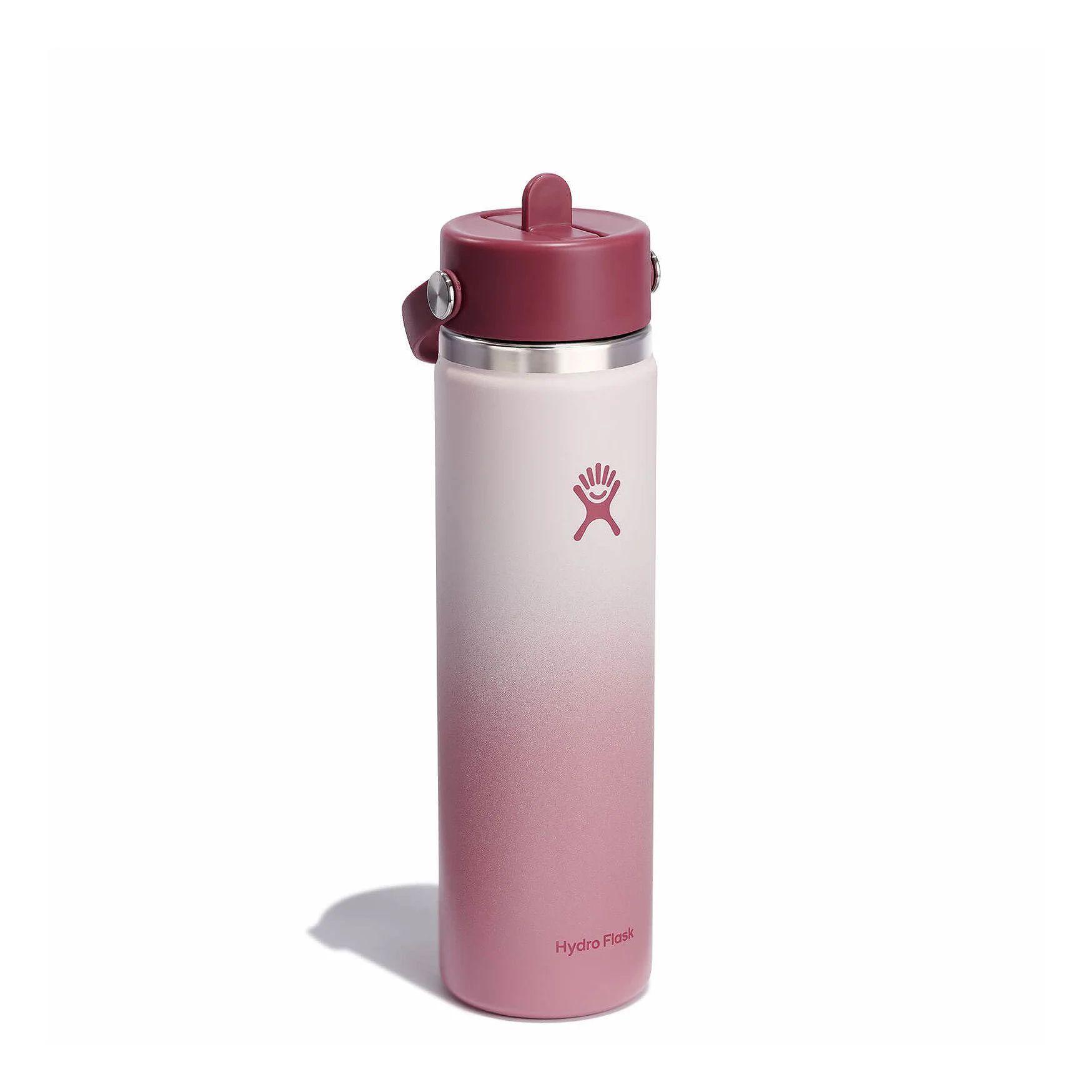 Hydro Flask 24 oz Wide Mouth with Flex Straw Cap Bayberry Ombre | XSQZ-78656854