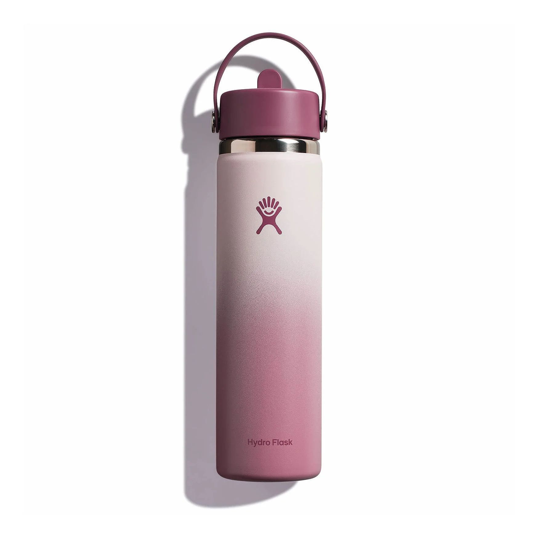 Hydro Flask 24 oz Wide Mouth with Flex Straw Cap Bayberry Ombre | XSQZ-78656854