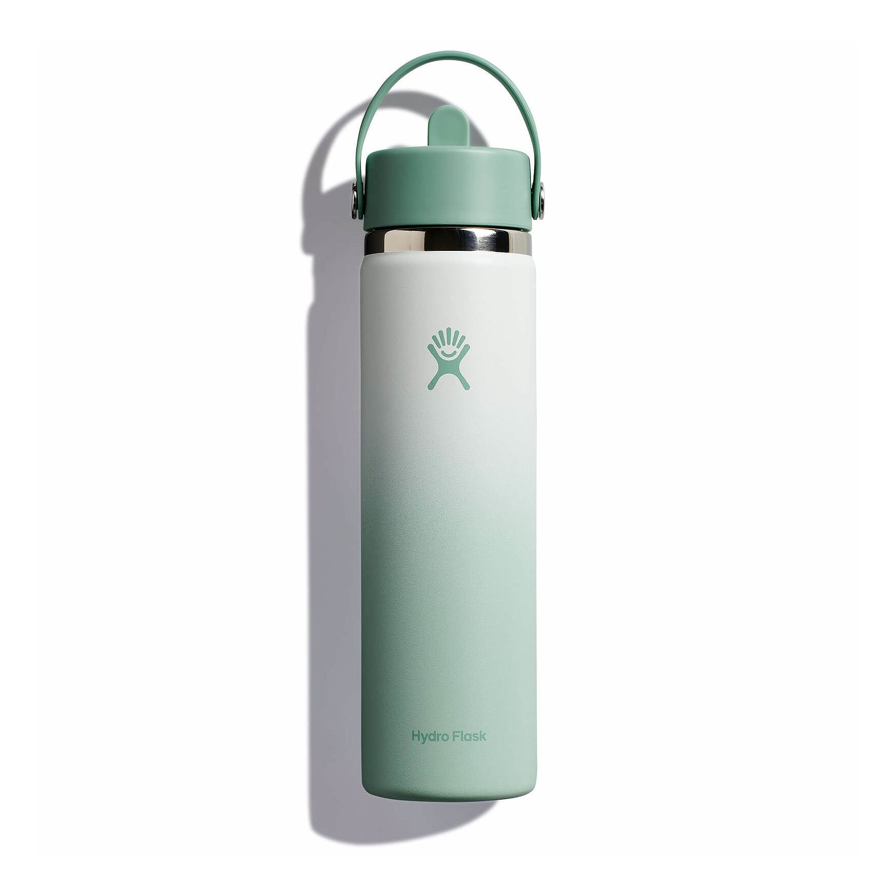 Hydro Flask 24 oz Wide Mouth with Flex Straw Cap Matcha Ombre | VXQF-56247961