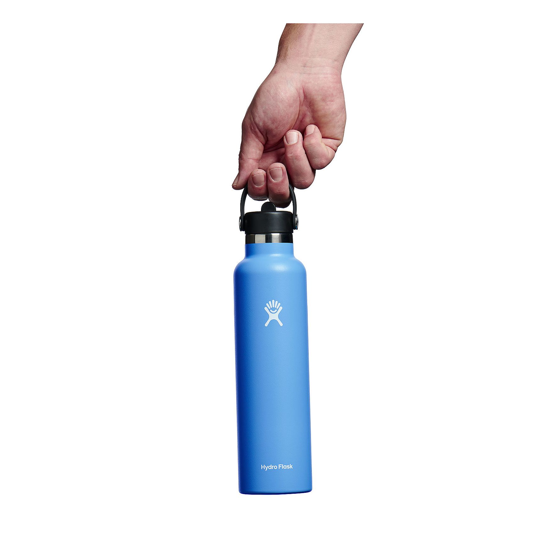 Hydro Flask 24 oz Standard Mouth with Flex Straw Cap Cascade | KIKQ-12096467