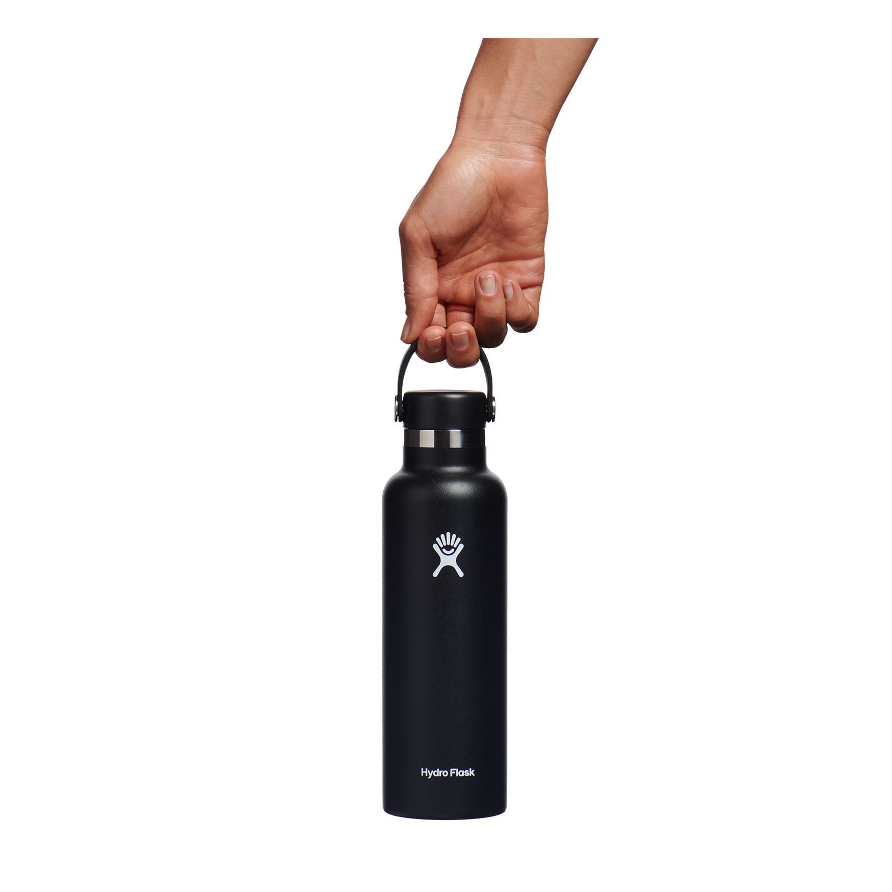 Hydro Flask 21 oz Standard Mouth Noir | ZZUY-01218351