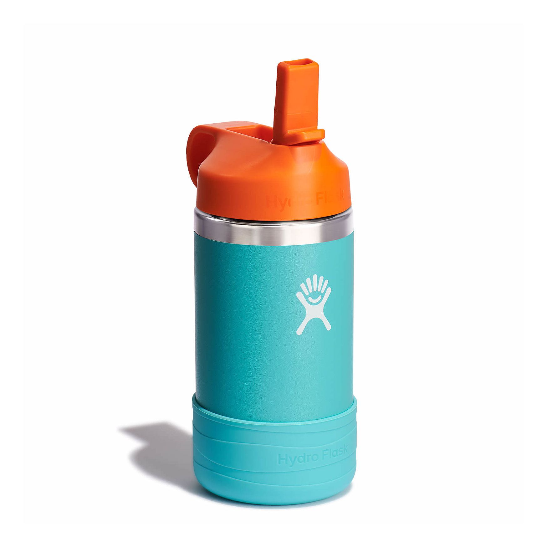 Hydro Flask 12 oz Kids Wide Mouth w/ Straw Cap Seaspray | NVWC-57135940