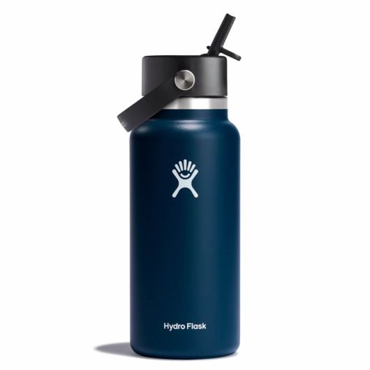 Hydro Flask 32 oz Wide Mouth with Flex Straw Cap Indigo | HZLG-03103355