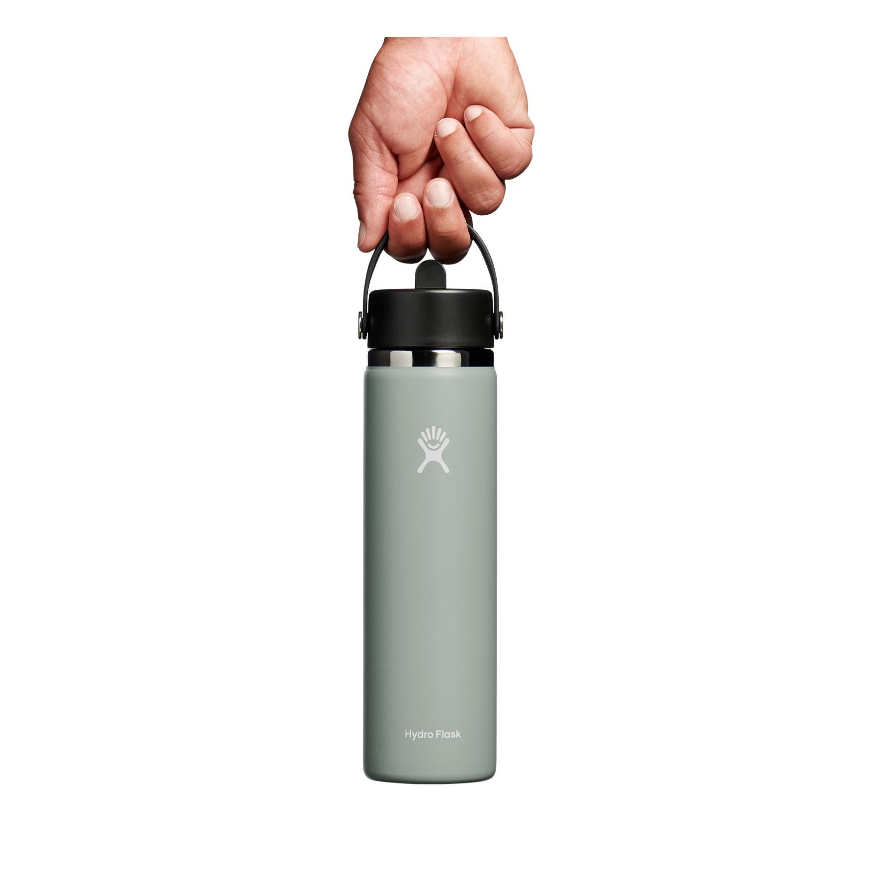 Hydro Flask 24 oz Wide Mouth with Flex Straw Cap Agave | ODRO-82257138