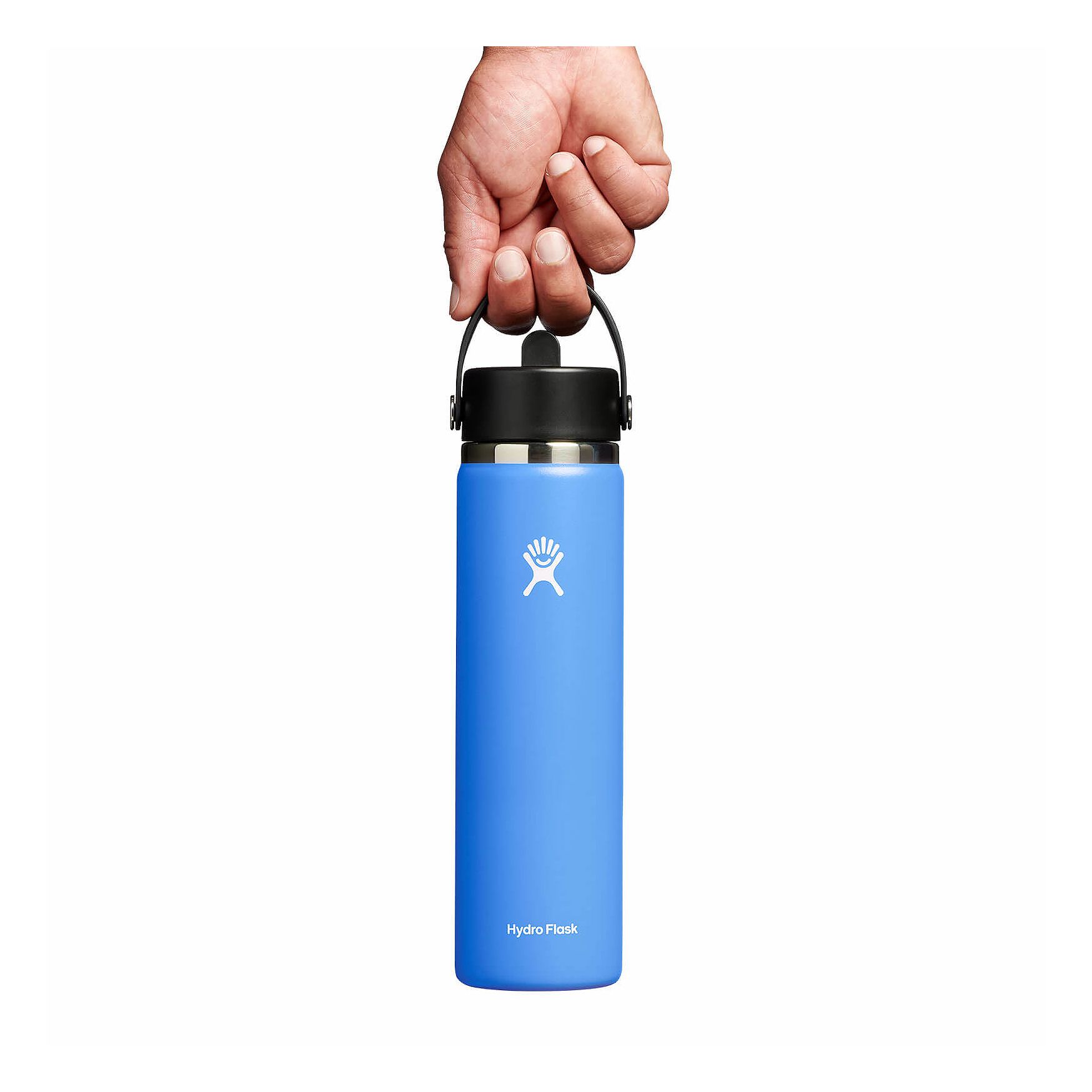 Hydro Flask 24 oz Wide Mouth with Flex Straw Cap Cascade | JWBQ-84590377