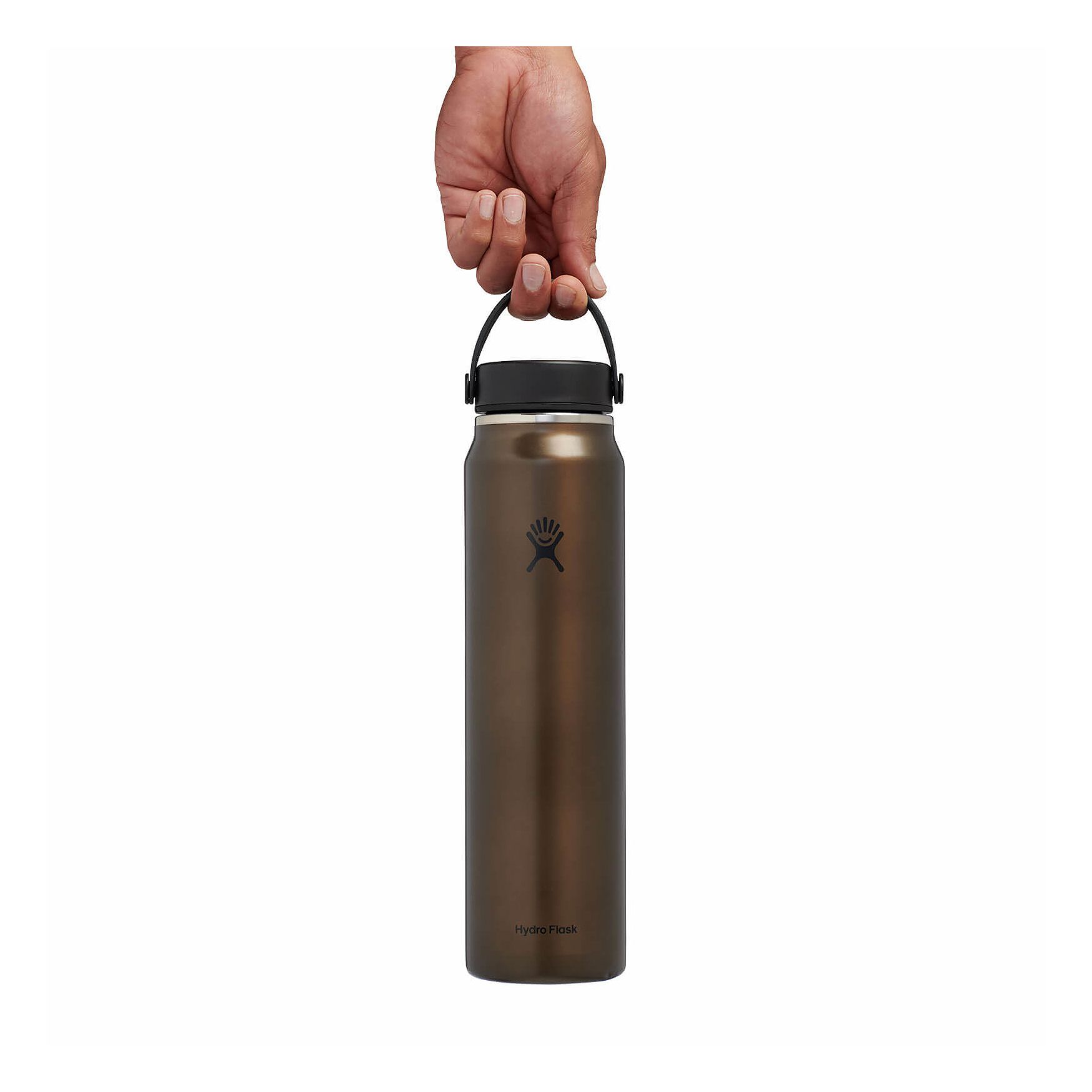 Hydro Flask 40 oz Lightweight Wide Mouth Trail Series? Obsidienne | TFBU-52478337