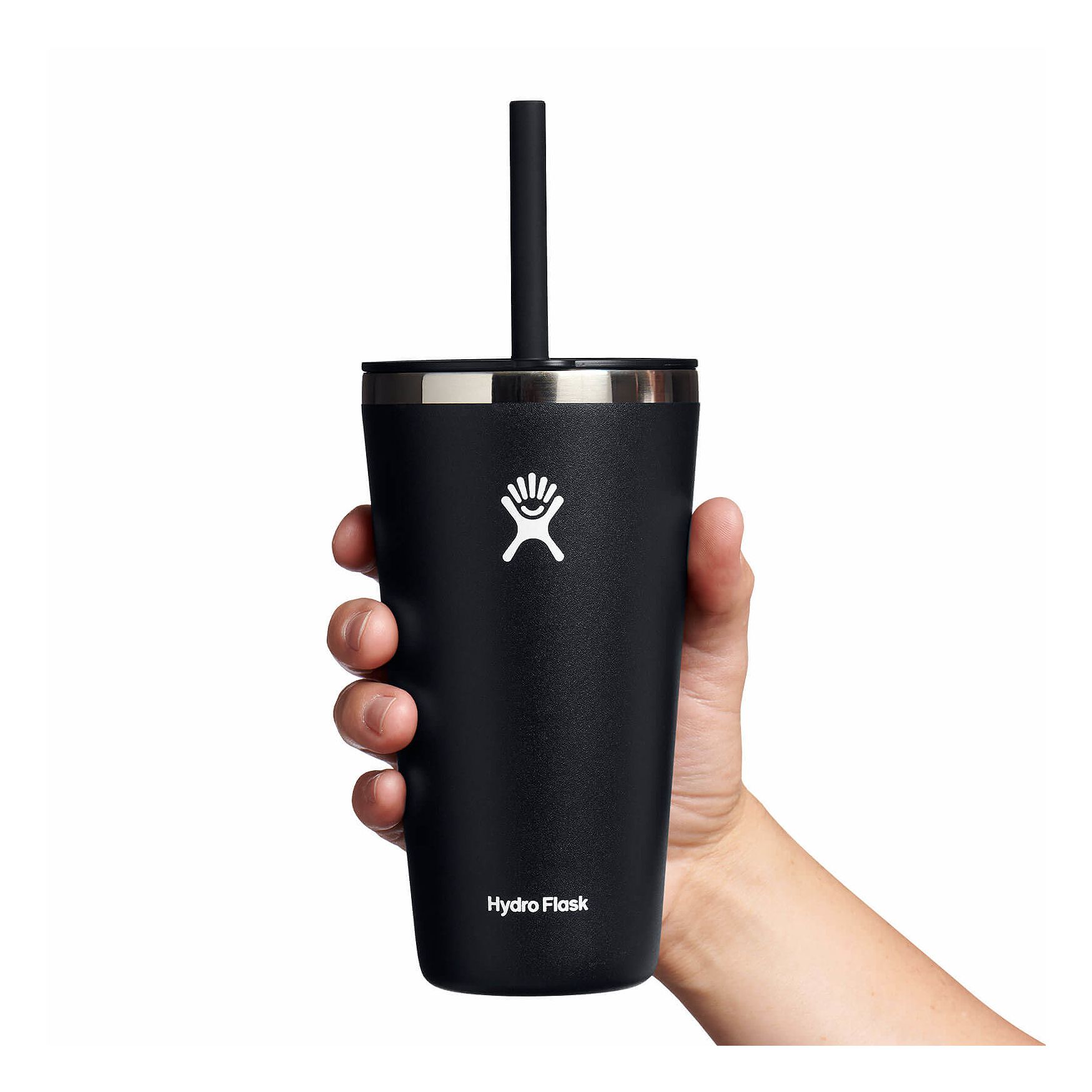 Hydro Flask 28 oz All Around? Tumbler with Straw Lid Noir | YCQB-06892687